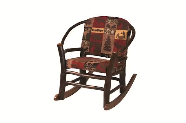 Rustic Hickory Hoop Child's Rocker